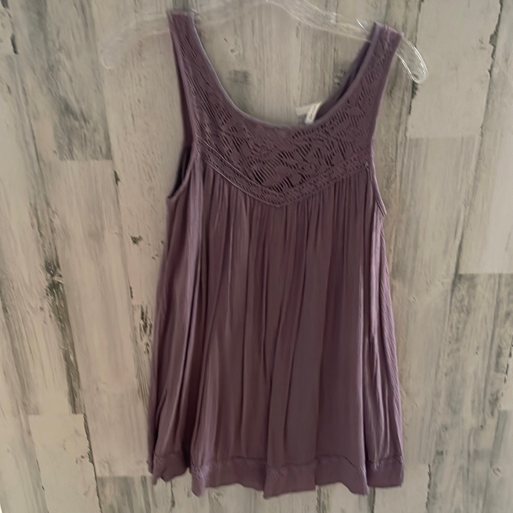 Purple sundress.